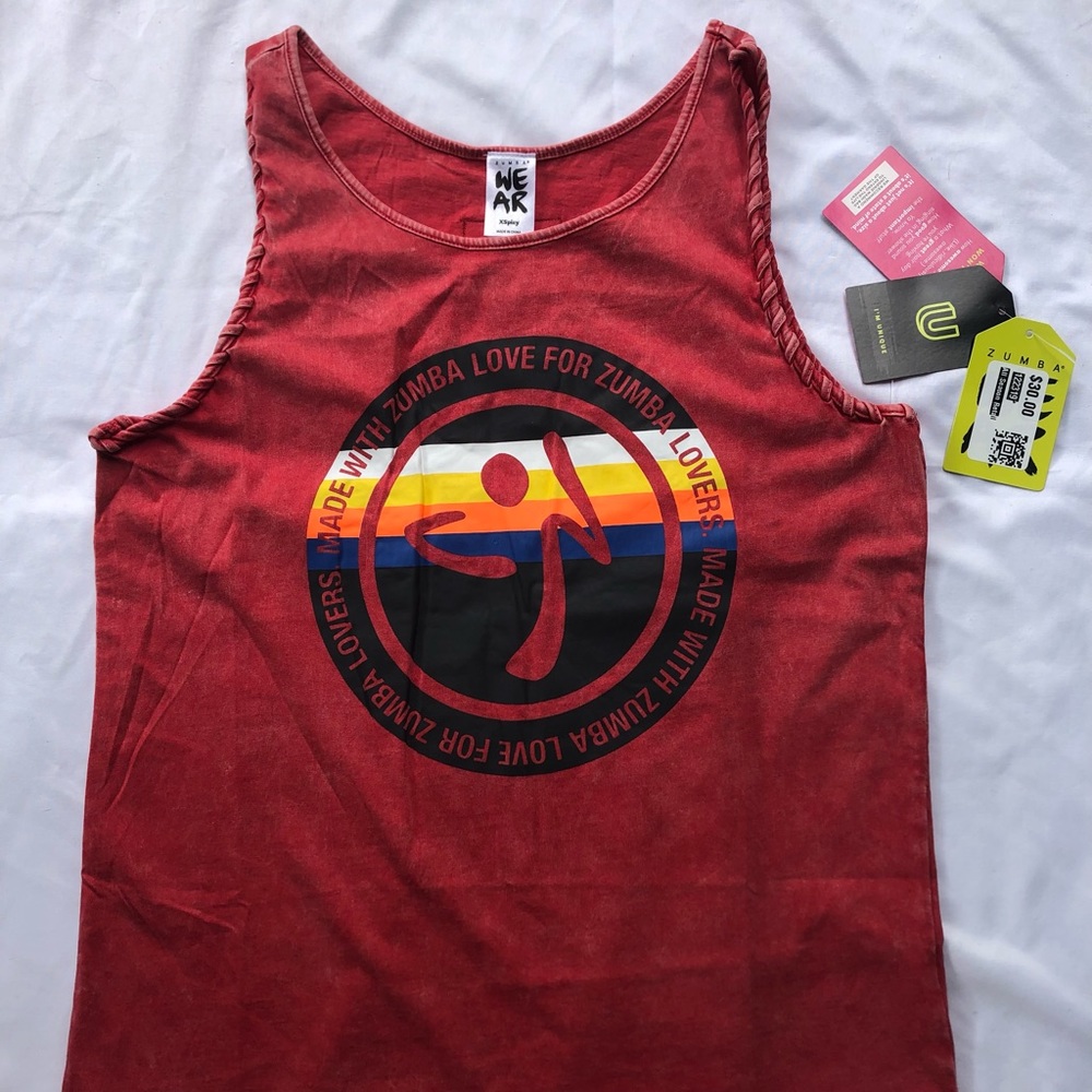 Zumba Braided Detail Tank Top New with Tags!